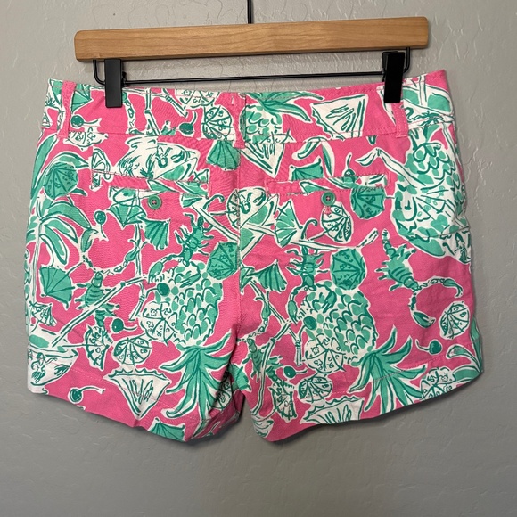Lilly Pulitzer Callahan‎ Shorts Scorpion Bowl Size 6 - Picture 2 of 8